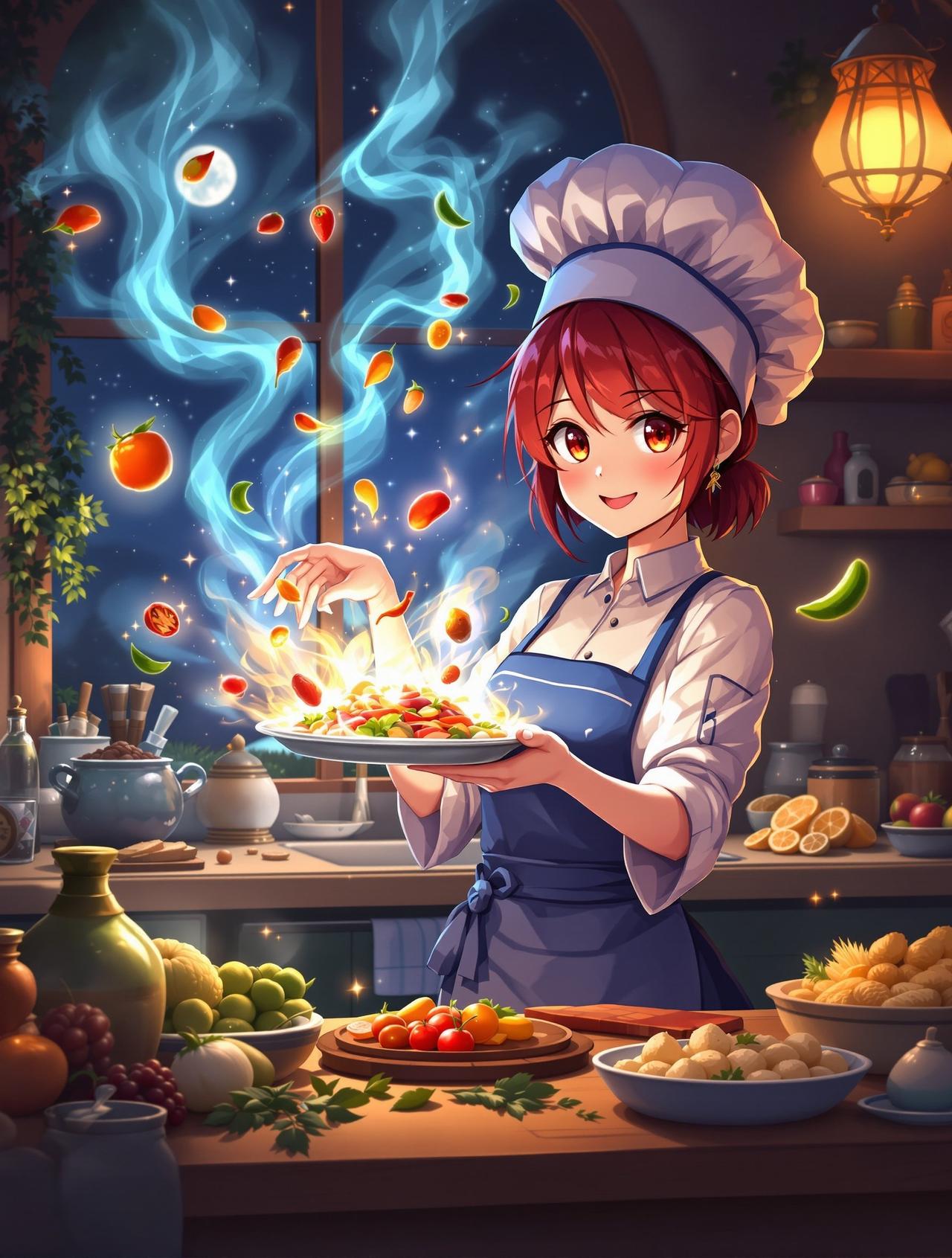 快手短剧 - 异世界食堂